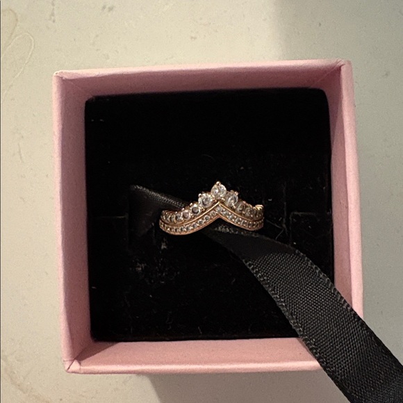 Pandora Jewelry - Pandora rose gold tiara ring